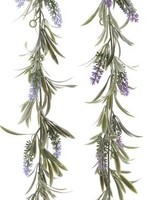 Decoris Plastic Lavender Garland 2 colour assorted (cost is each) 180cm