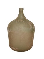 Decoris Decoris Vase Glass Recycled Antique Soft Terracotta H56.00cm