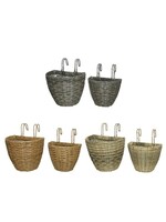 Decoris Large Balcony Outdoor Rattan Hanging Planter