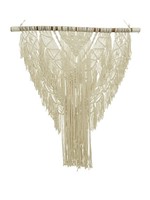 Decoris Macrame wall hanger cotton L0.50-W101.00-H100.00cm