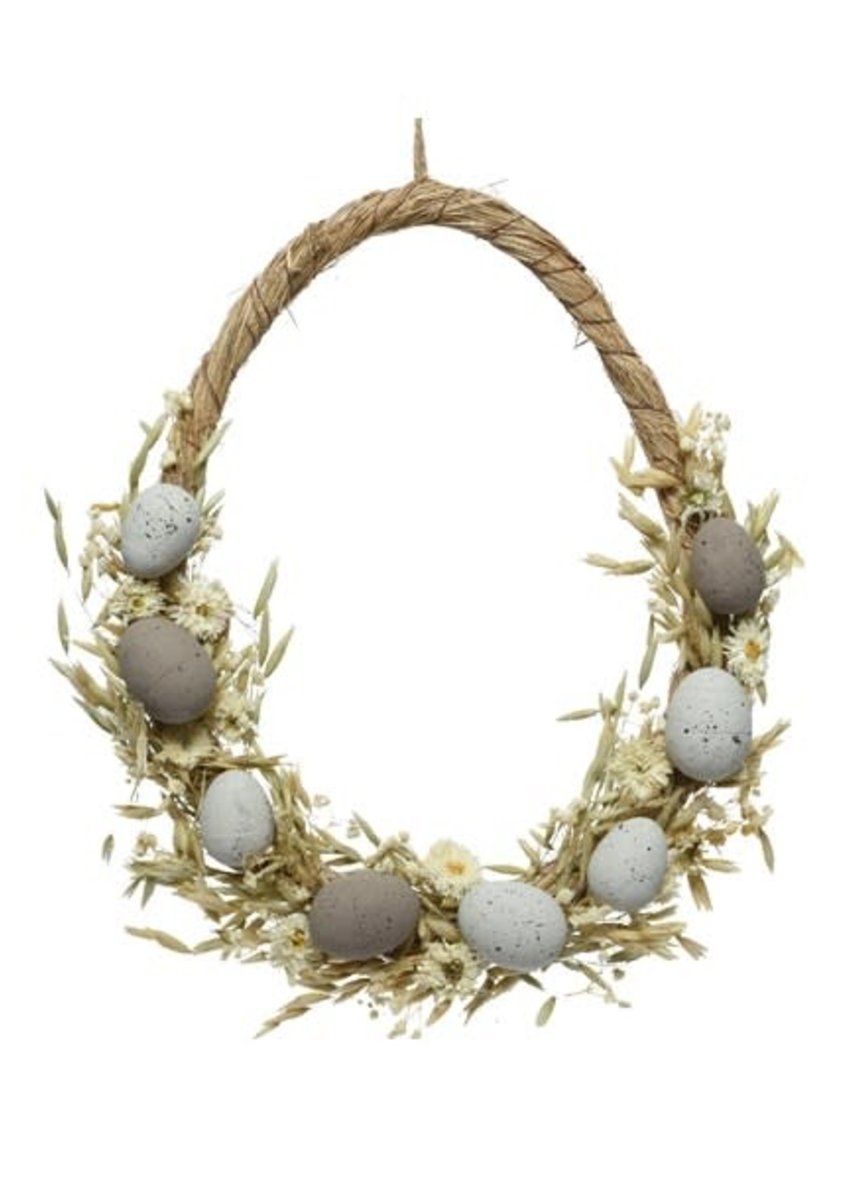 Decoris Easter Wreath With dried flowers