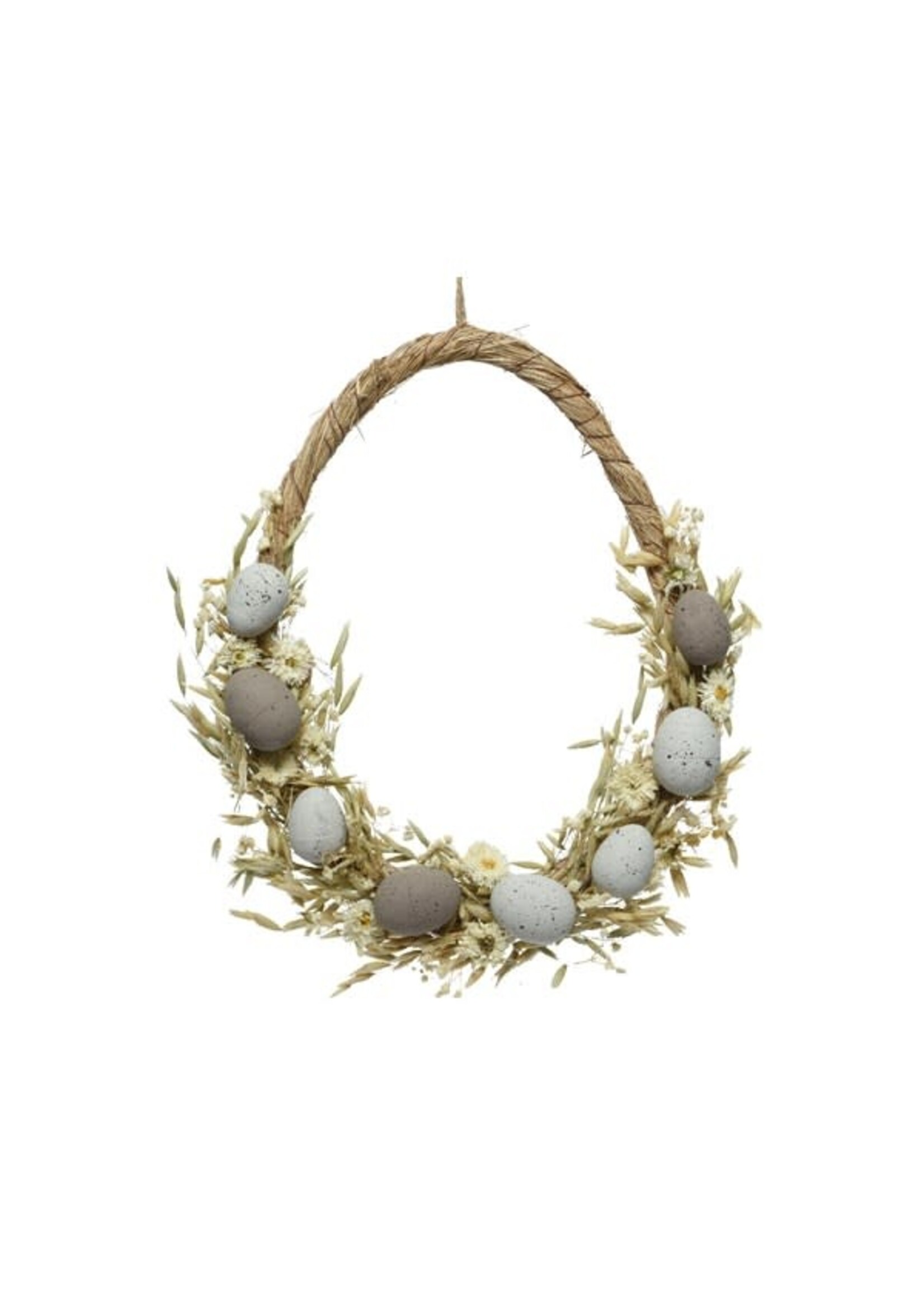 Decoris Easter Wreath With dried flowers