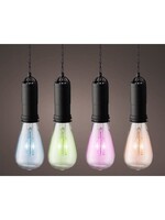 Lumineo Coloured Glow Solar hanging light 4 Colours Available
