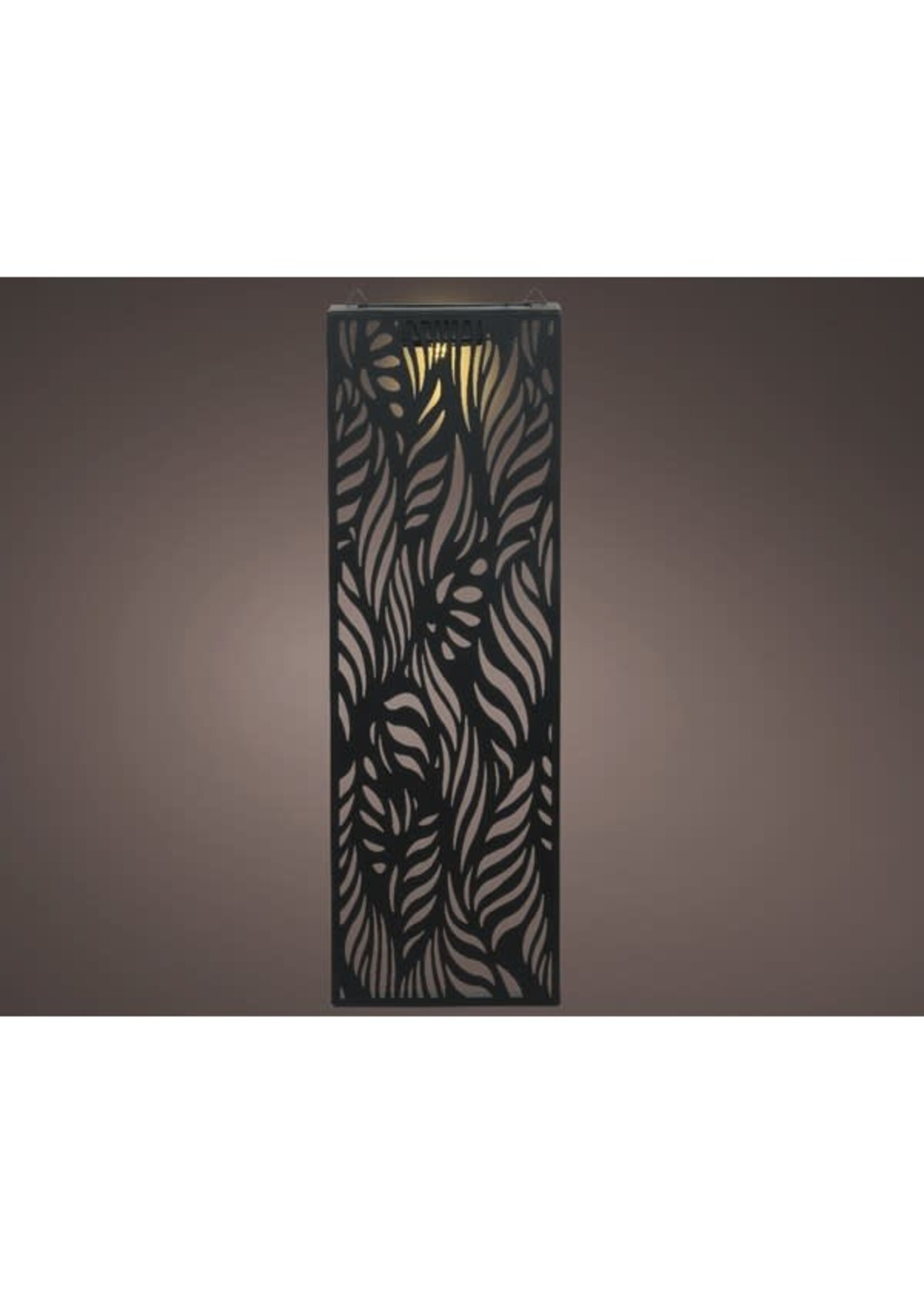 Lumineo Solar wall panel light metal steady W20.00-H60.00cm-1L