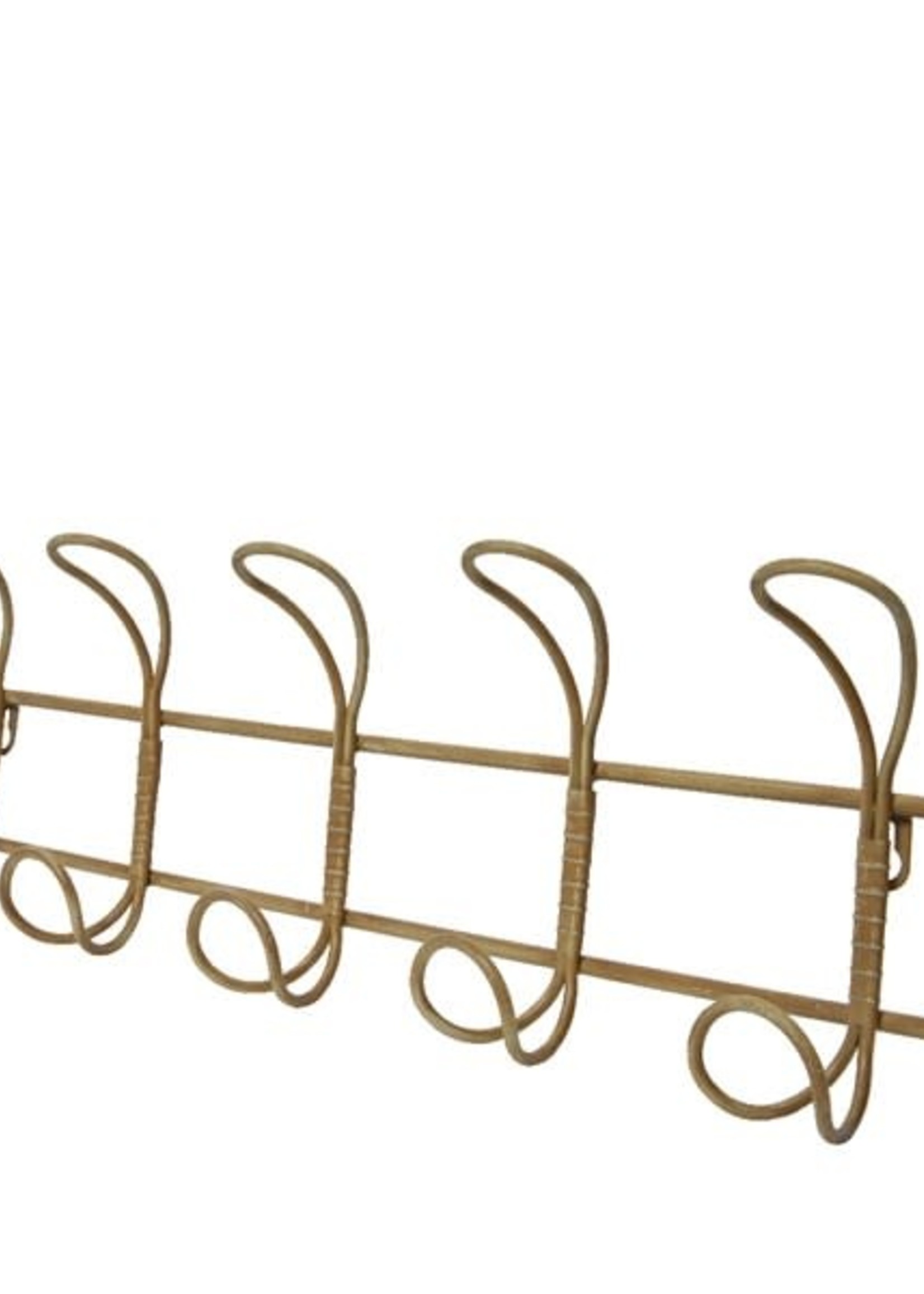 Decoris Cane Style Iron Coatrack Hook W60.00-H18.00cm