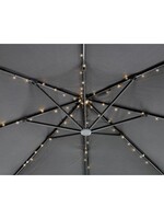 Lumineo Parasol Solar Warm White LED String Lights 72Lights