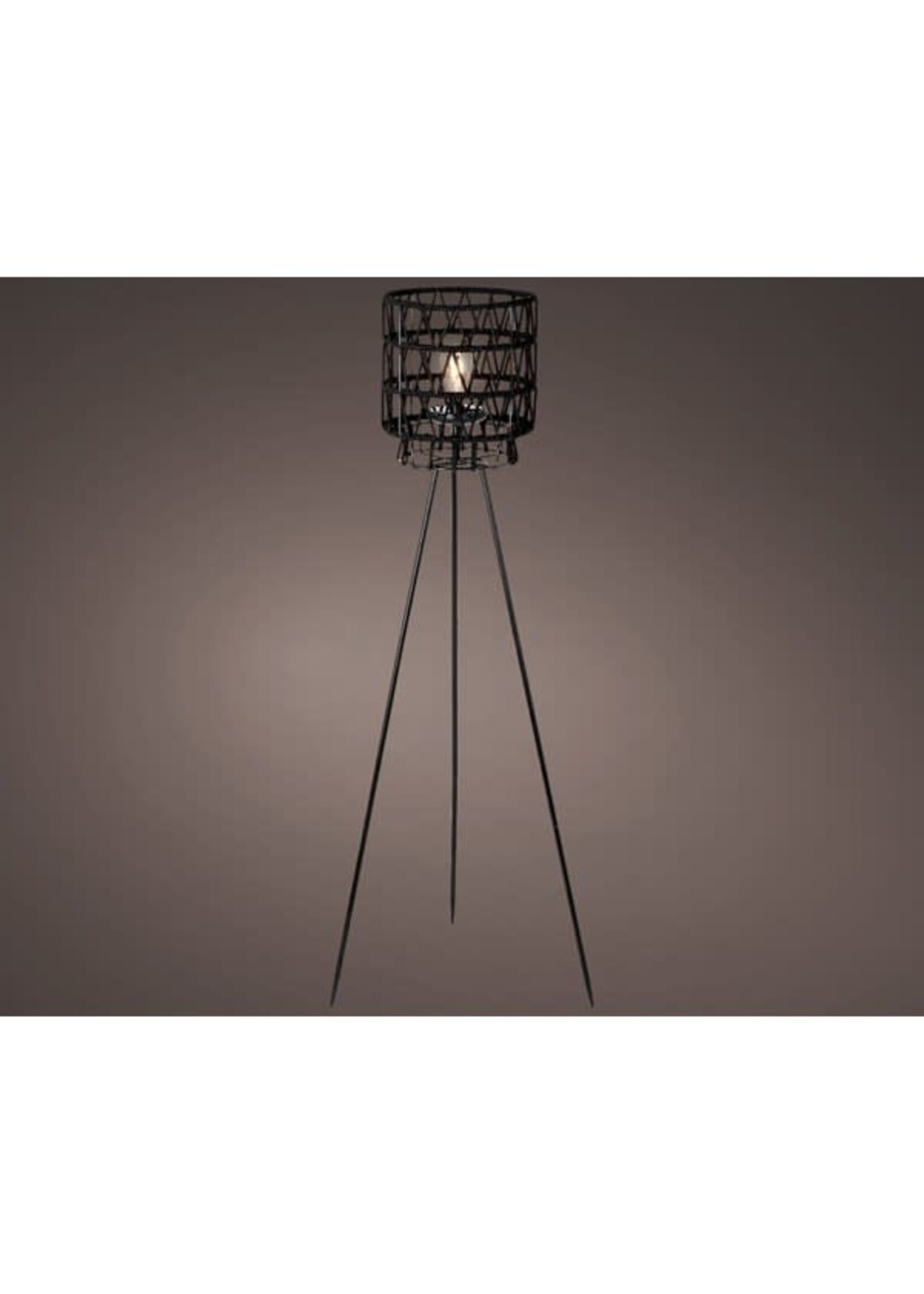 Lumineo Solar Lamp Black Rope 137.00cm