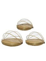 Decoris Large Bamboo Foodcover 36 x 10 cm
