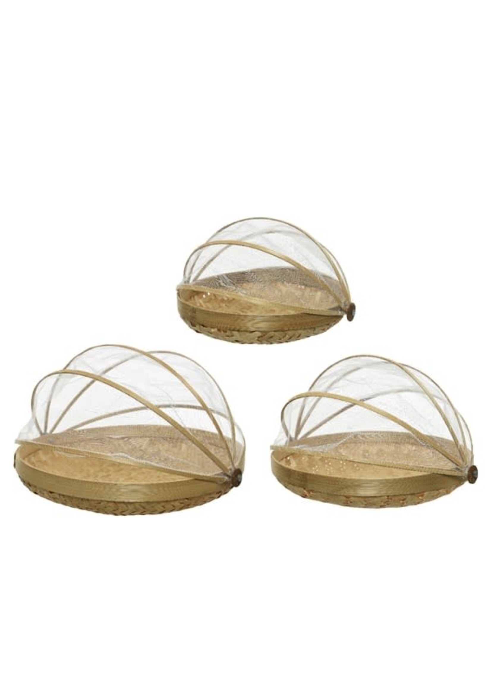 Decoris Large Bamboo Foodcover 36 x 10 cm