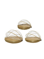 Decoris Medium Bamboo Foodcover 31 x 8 cm