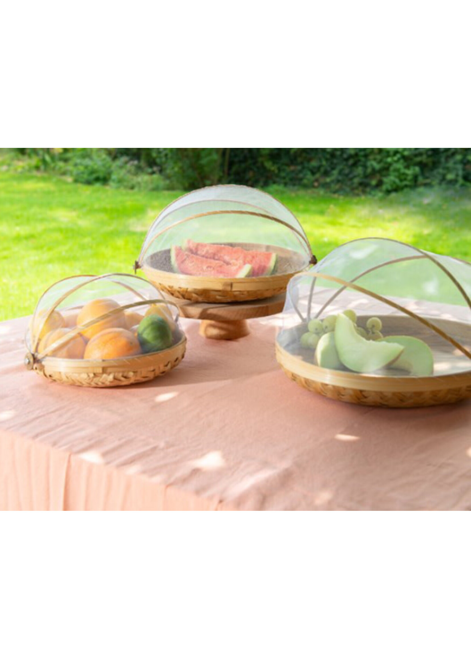 Decoris Medium Bamboo Foodcover 31 x 8 cm