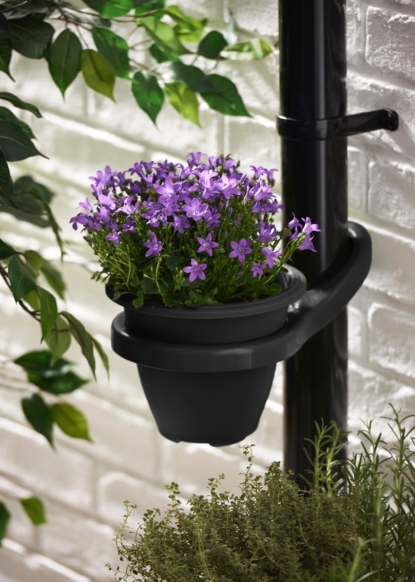 Clever Pots Clever Pots Drain Pipe Pot Holder and Pot Charcoal