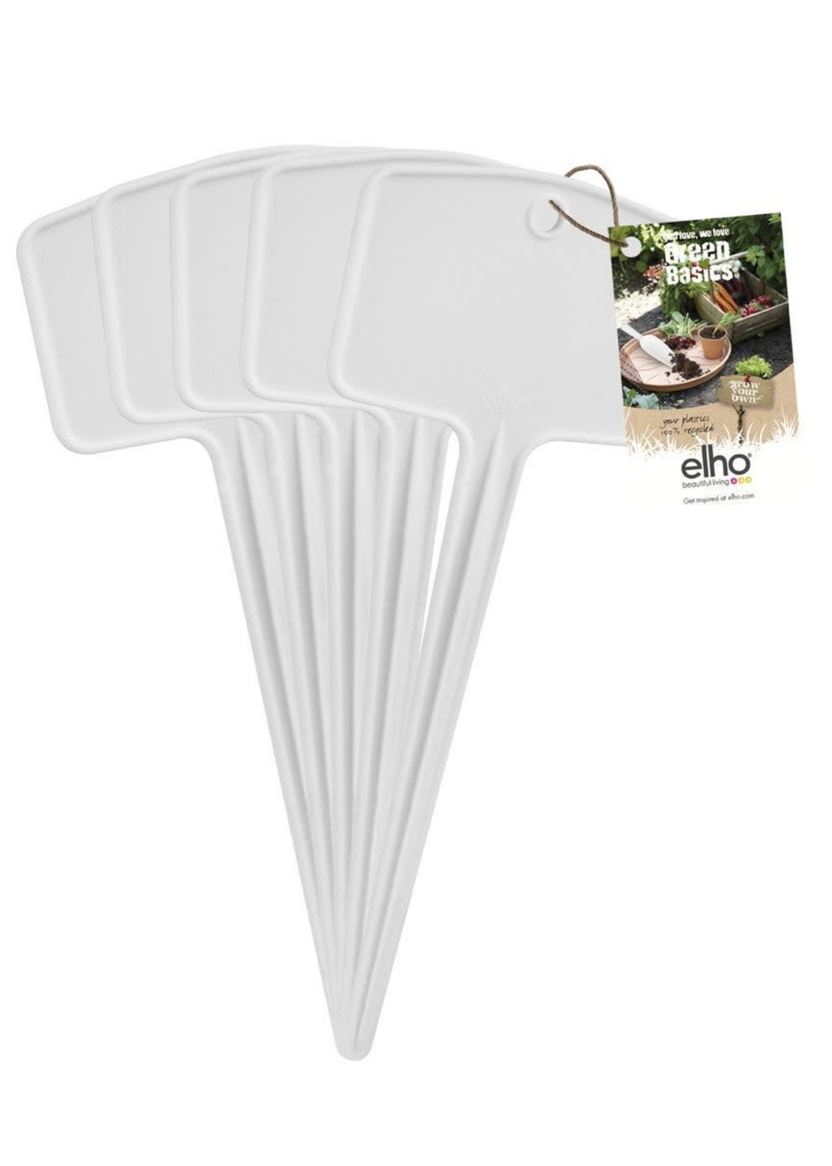 Elho Green Basics Plant Labels 5 Pk