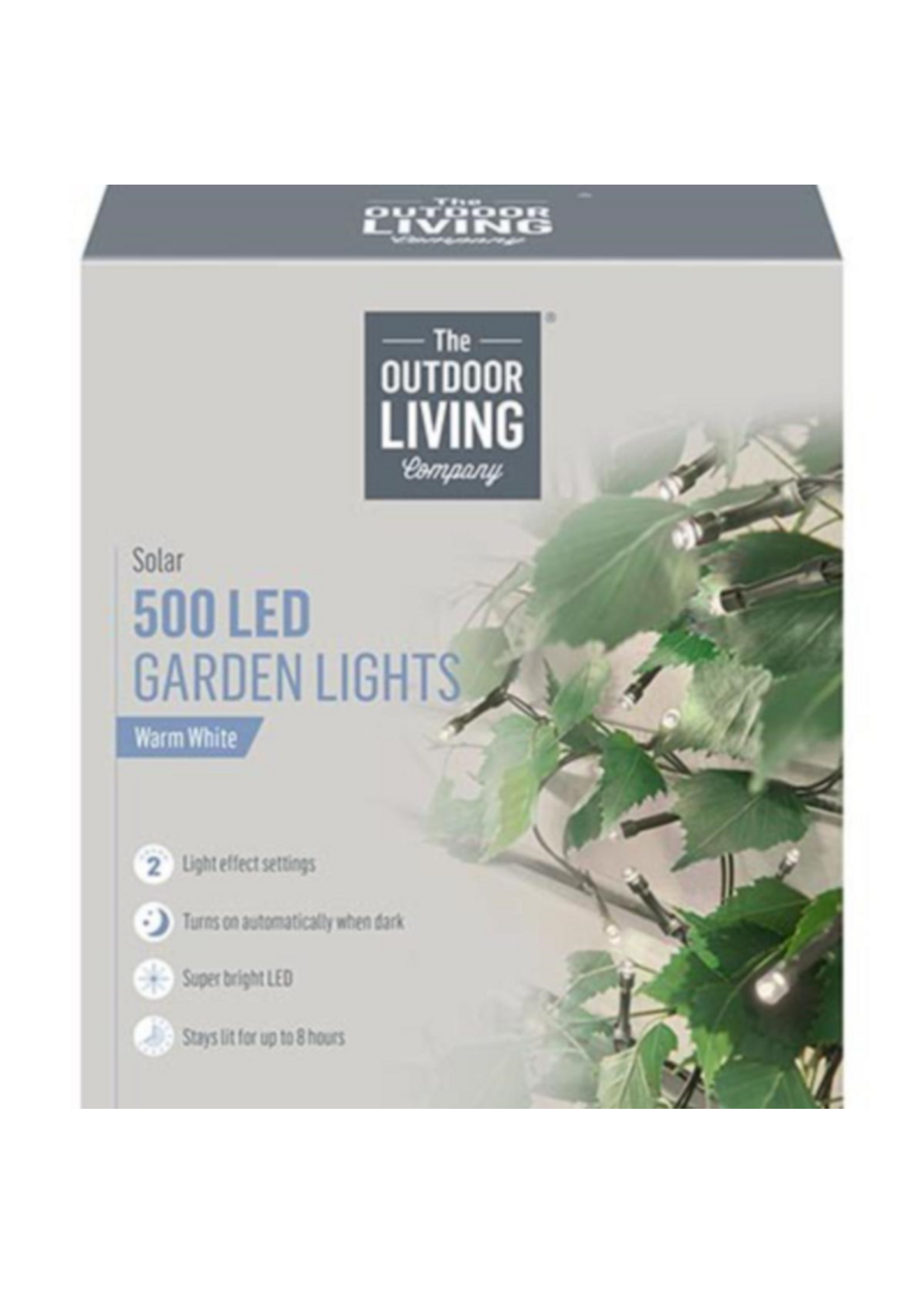 Premier Solar Warm White Lights 500 LED