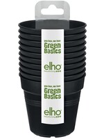 Elho Elho Plant pot Black 10pk