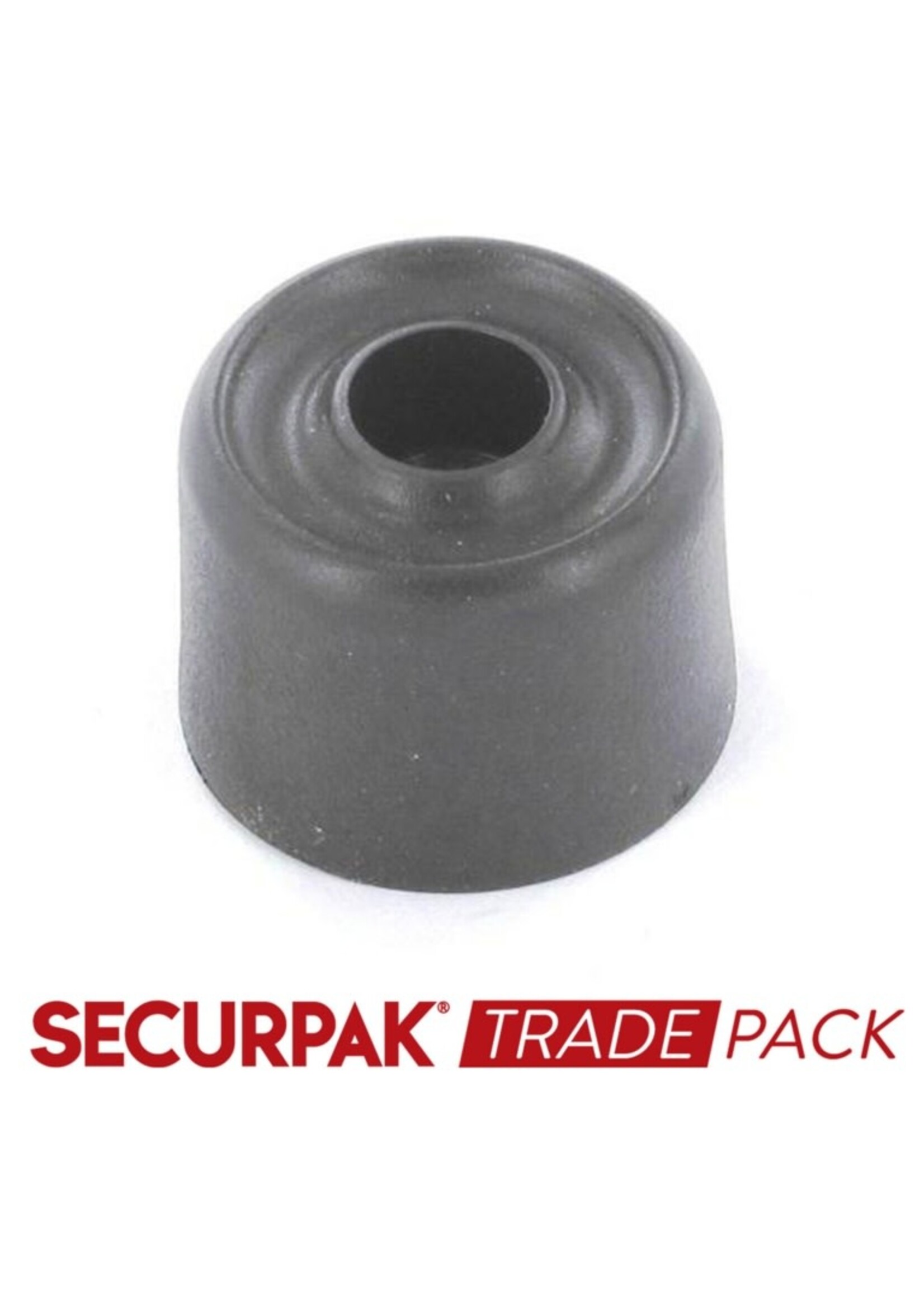 Door Stop Large Black 32mm