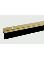 Woodside Woodside Bottom of the Door Draught Excluder Brush Seal Gold