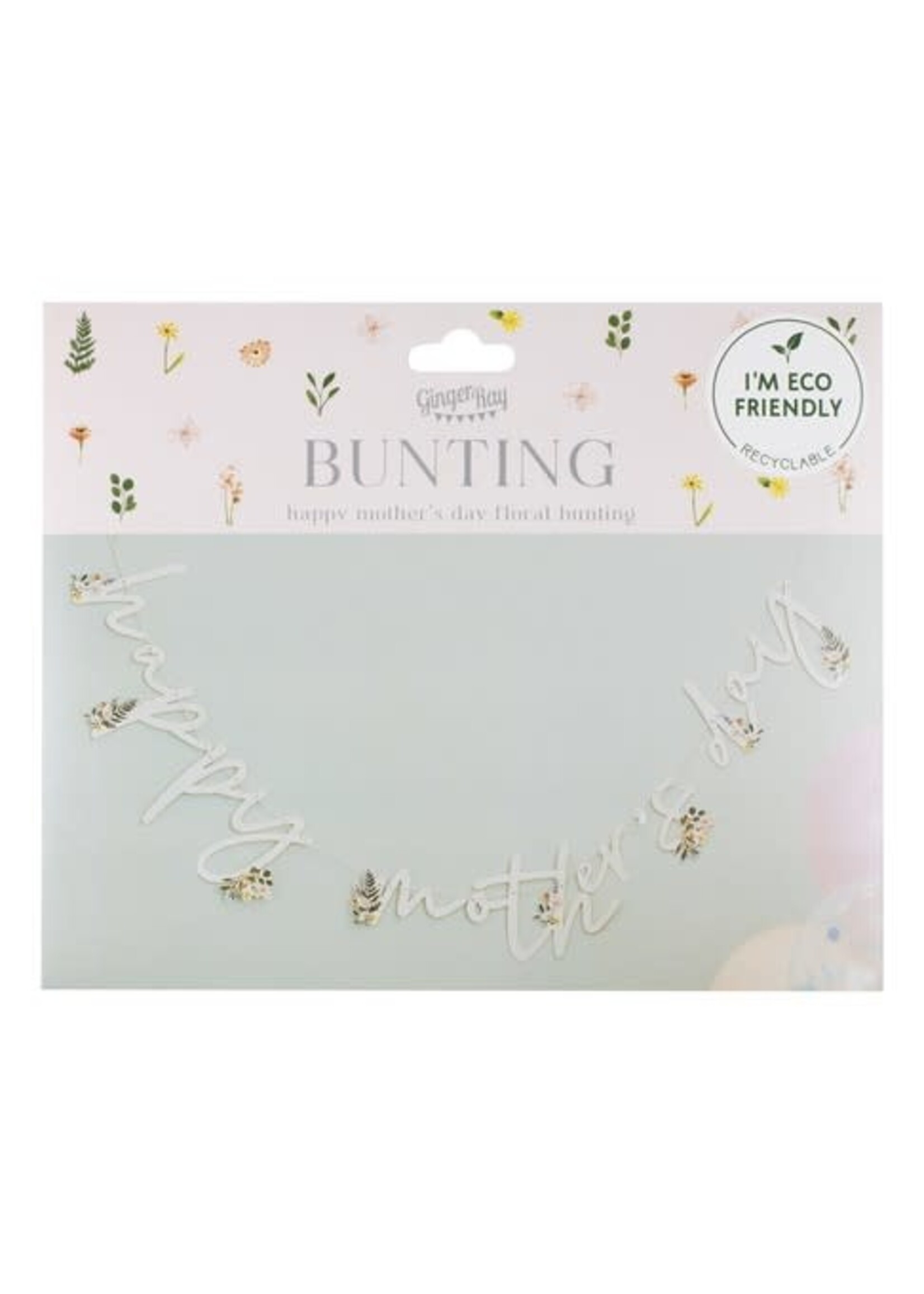 Ginger Ray Floral Happy Mother's Day Bunting 2M
