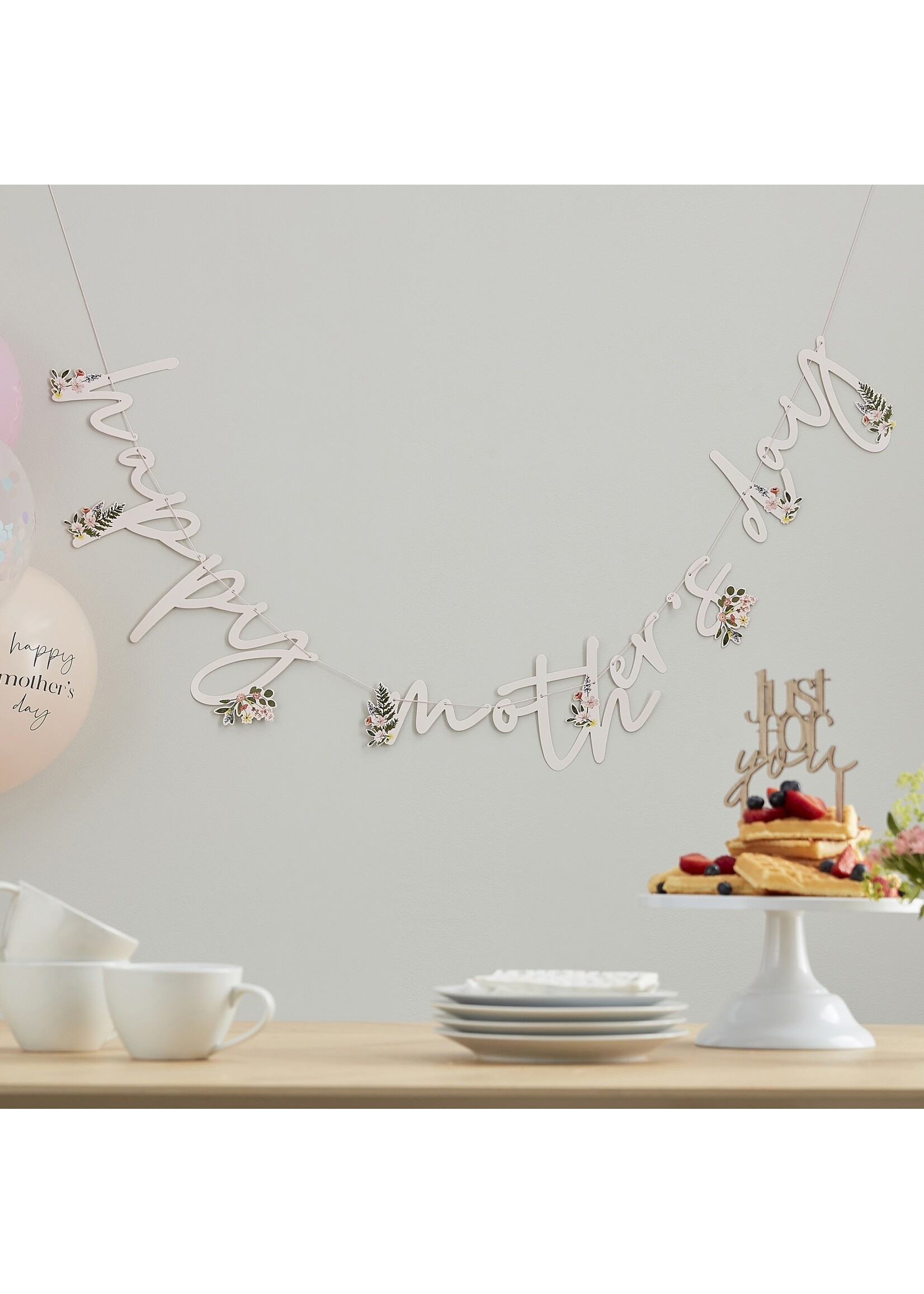 Ginger Ray Floral Happy Mother's Day Bunting 2M