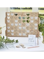 Ginger Ray Four In A Row Wedding Guest Book Alternative