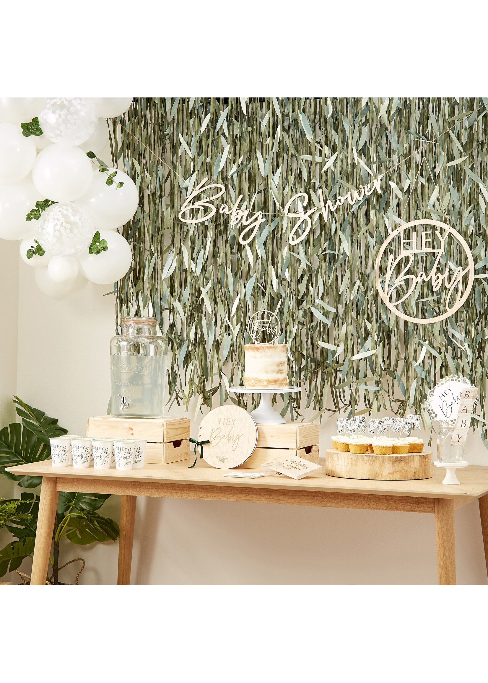 Ginger Ray Wooden Baby Shower Bunting