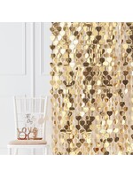 Ginger Ray Gold Heart Hanging Backdrop