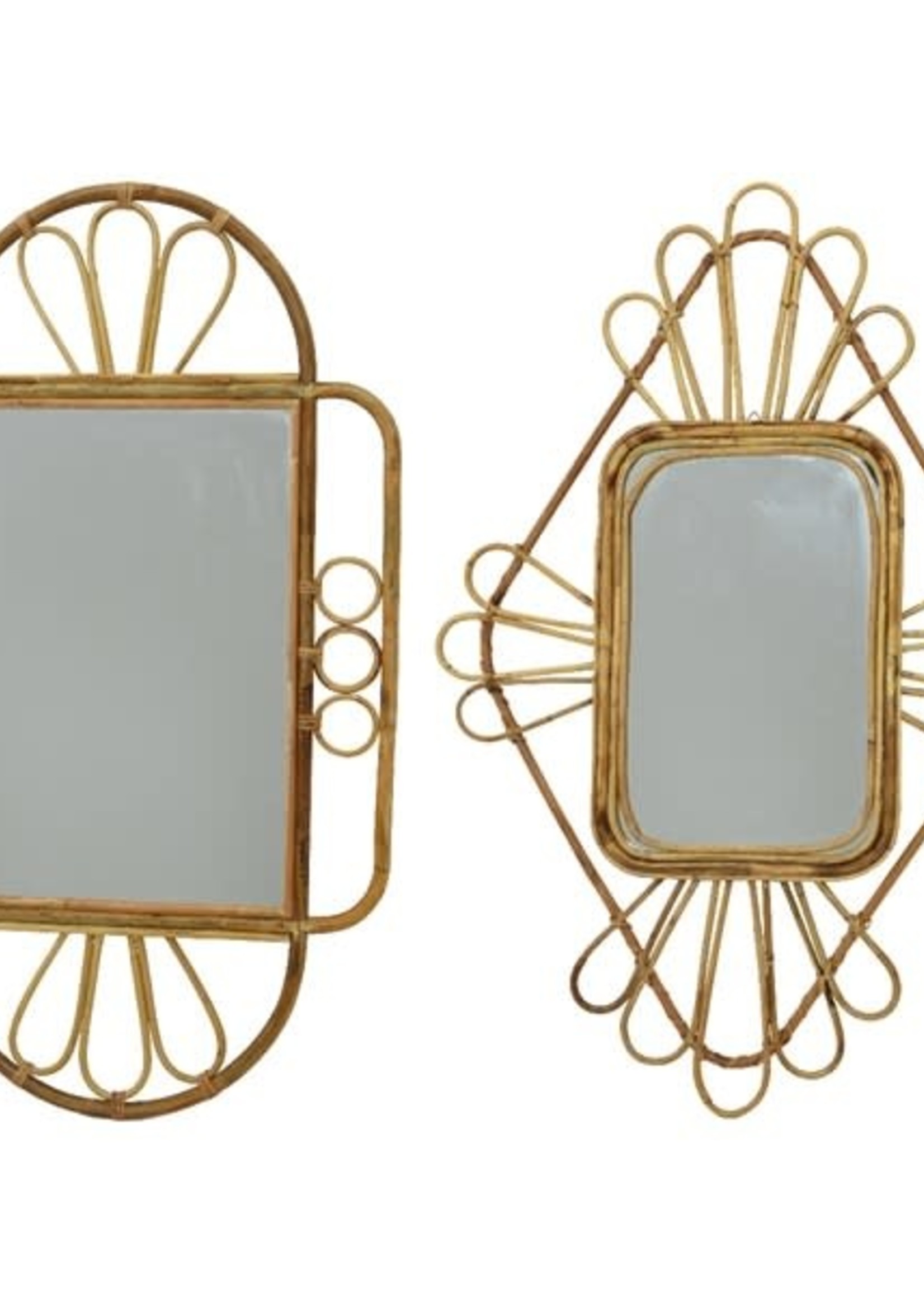 Lumineo Rattan Mirror