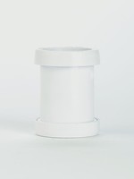 Make Push-fit Straight Coupler 32mm White