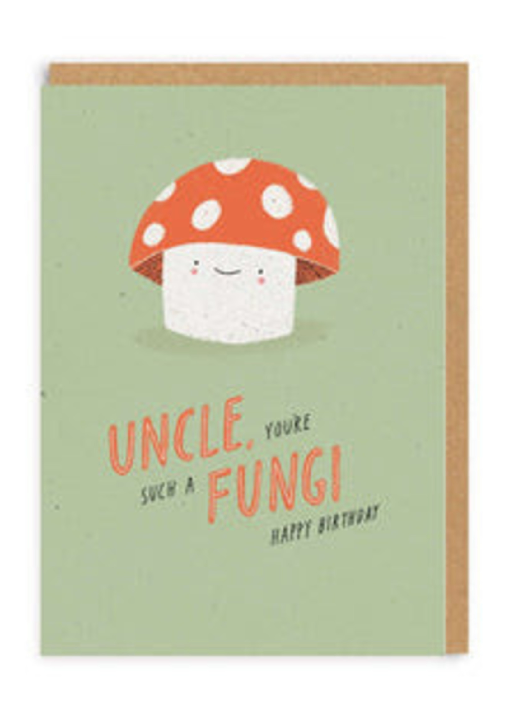 Ohh Deer Uncle Fungi Greeting Card