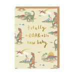Ohh Deer Totally A-Roar-Able New Baby Greeting Card new
