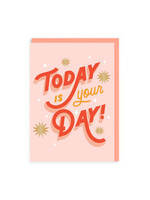 Ohh Deer Today Is Your Day Greeting Card