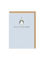Ohh Deer Penguin Enamel Pin Greeting Card