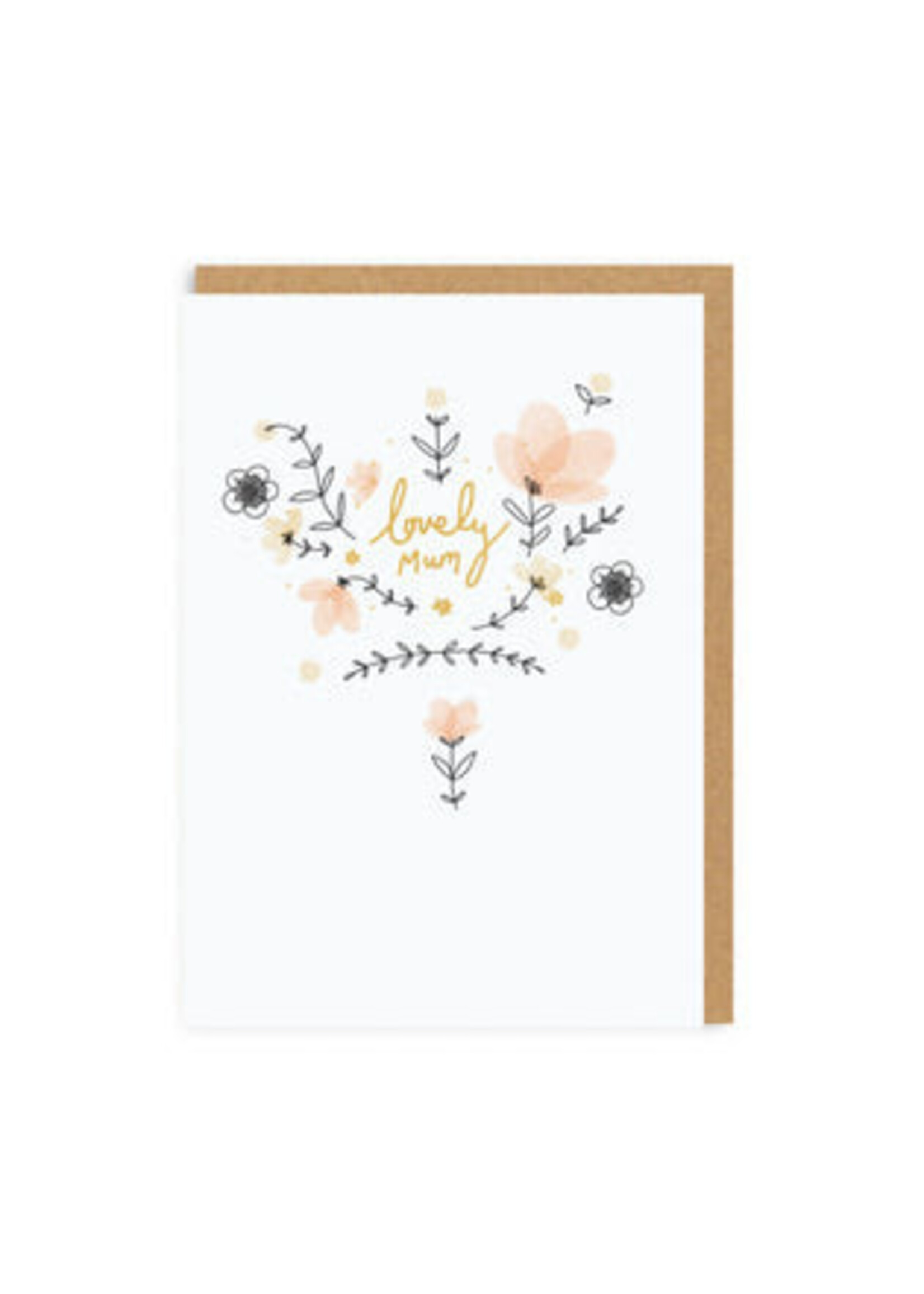 Ohh Deer Lovely Mum Greeting Card