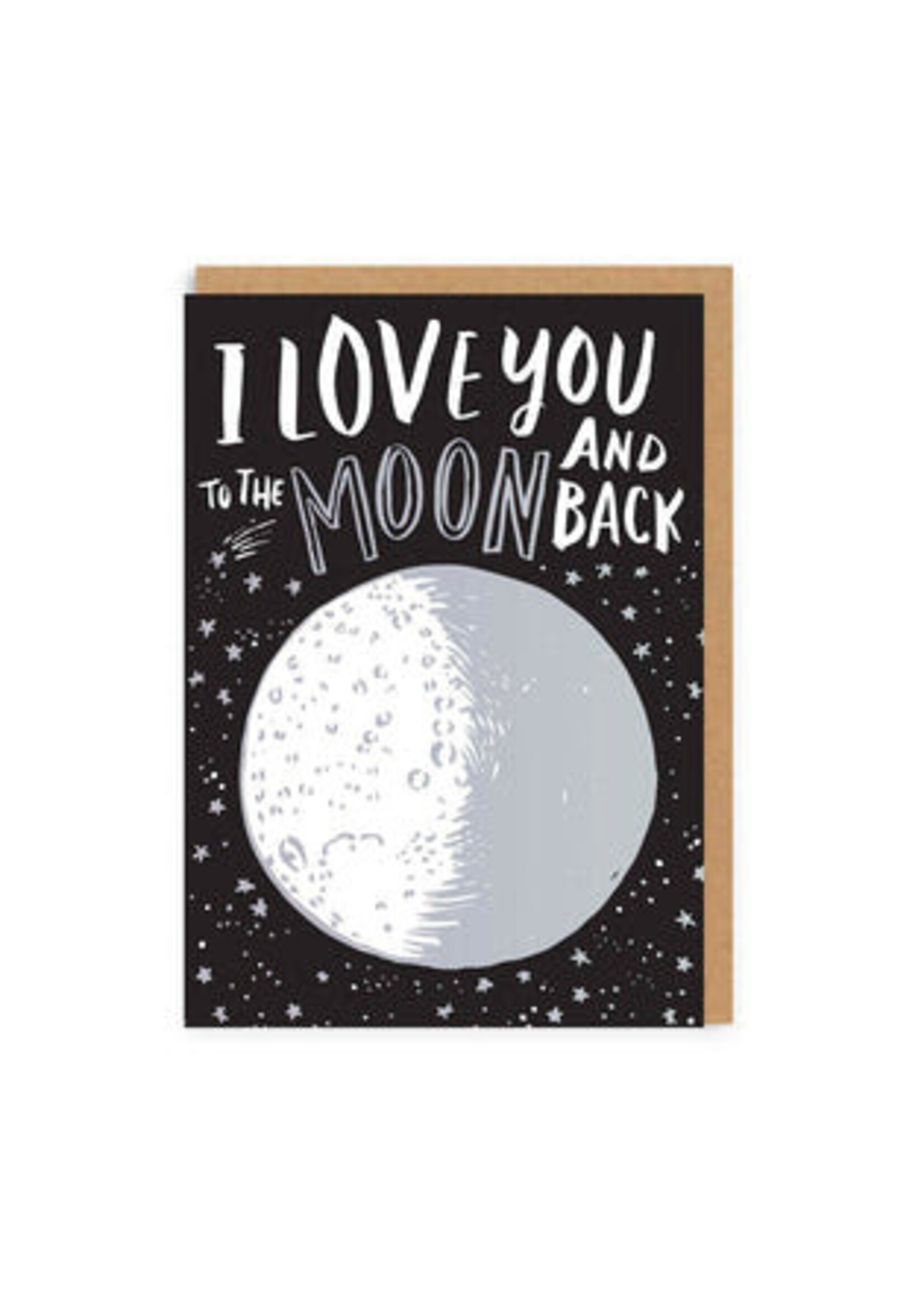 Ohh Deer Love You To The Moon And Back Greeting Card