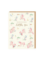 Cath Kidston Hello Little One Unicorn Greeting Card