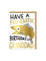 Ohh Deer Fin-Tastic Birthday Grandad Greeting Card