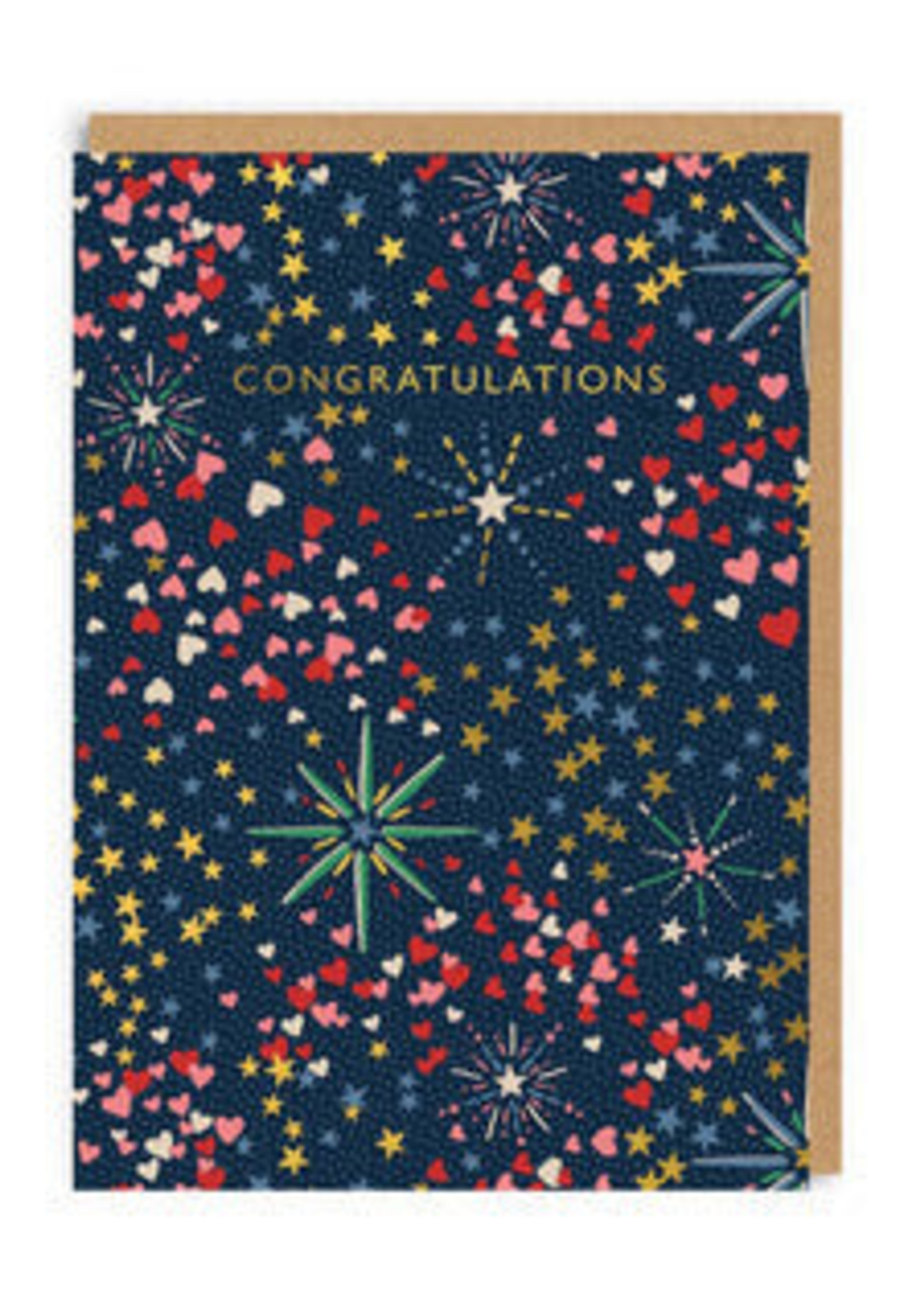Cath Kidston Congratulations Fireworks Greeting