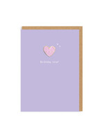 Ohh Deer Birthday Love Enamel Pin Greeting Card