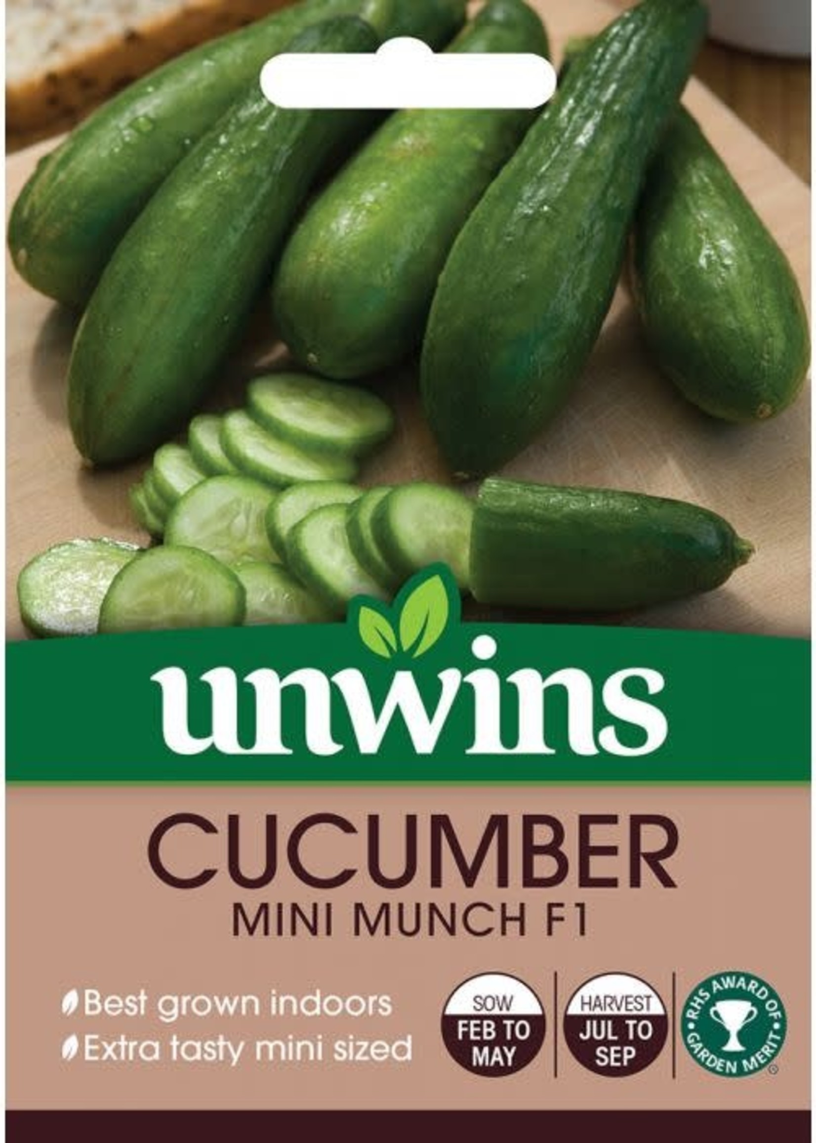 Unwins Cucumber - Mini Munch F1