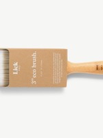 Lick Pro Lick Pro Eco Bamboo Handle Flat Paint Brush 3"