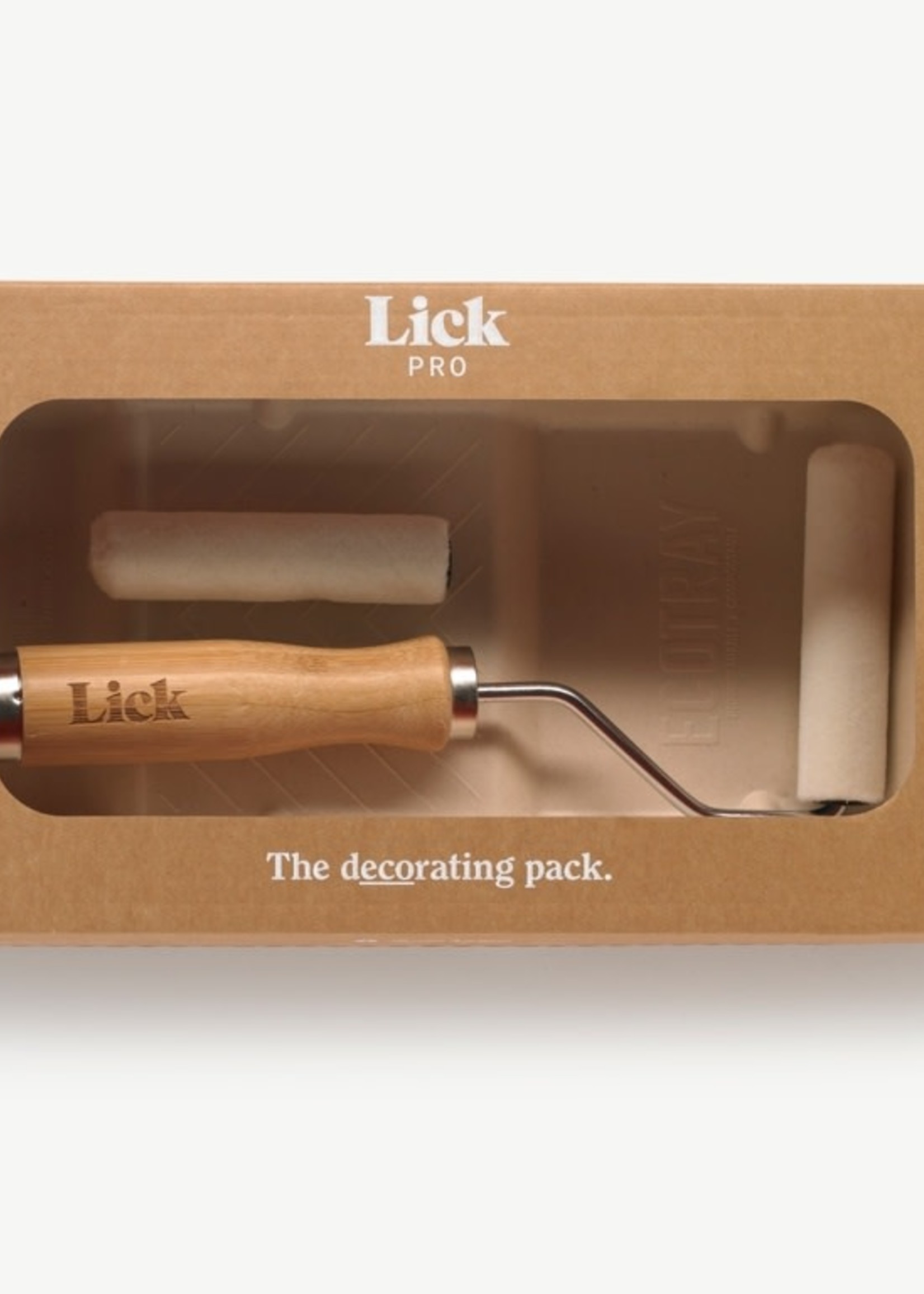 Lick Pro Eco Roller & Tray Set 4"