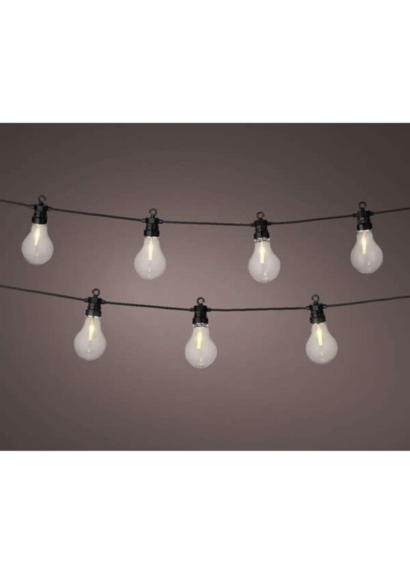 Lumineo Lumineo 20 LED Outdoor Connectable Party lights 9.5m Warm White