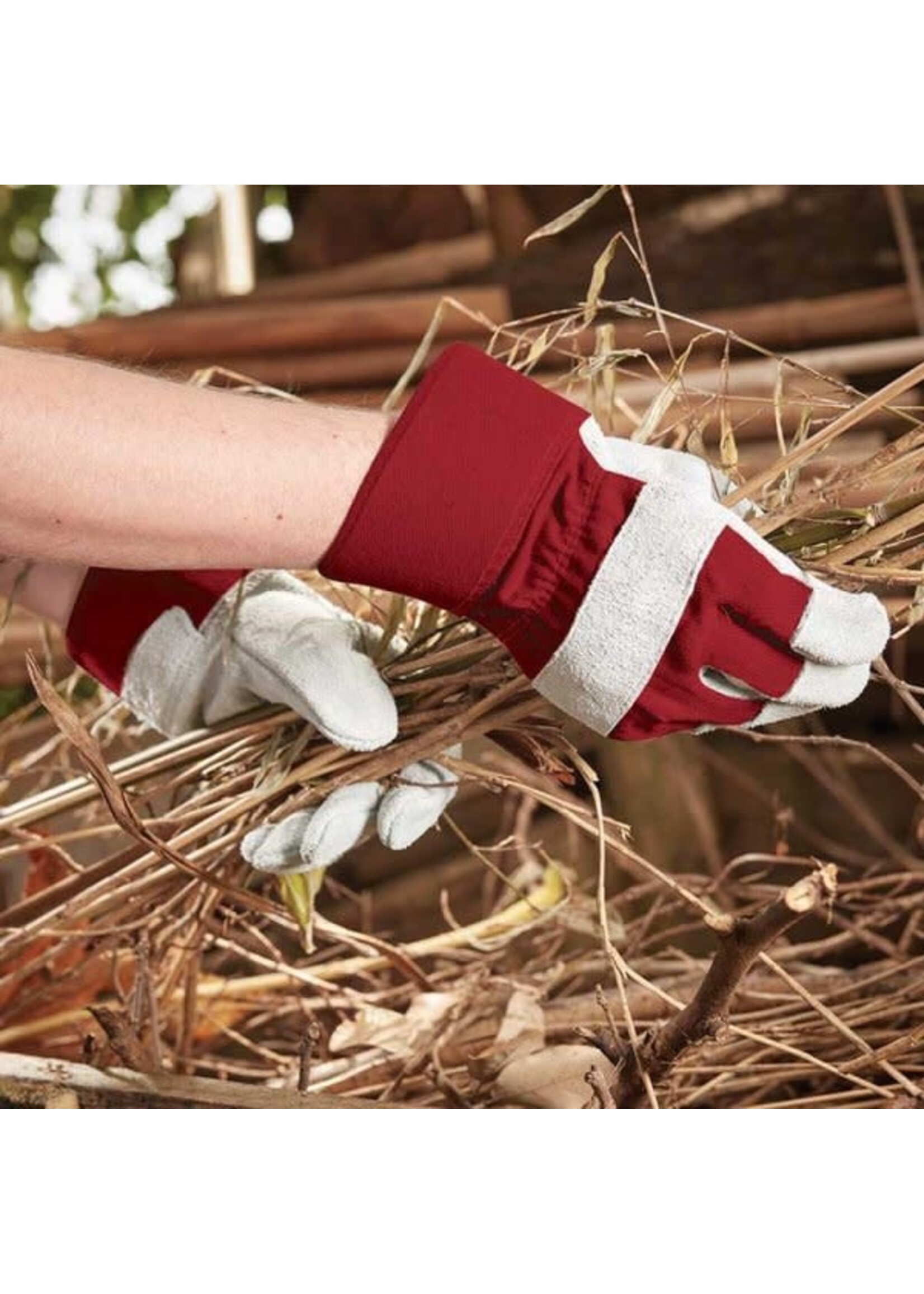 Smart Garden Premium Leather Rigger Gloves - Size 7 Small