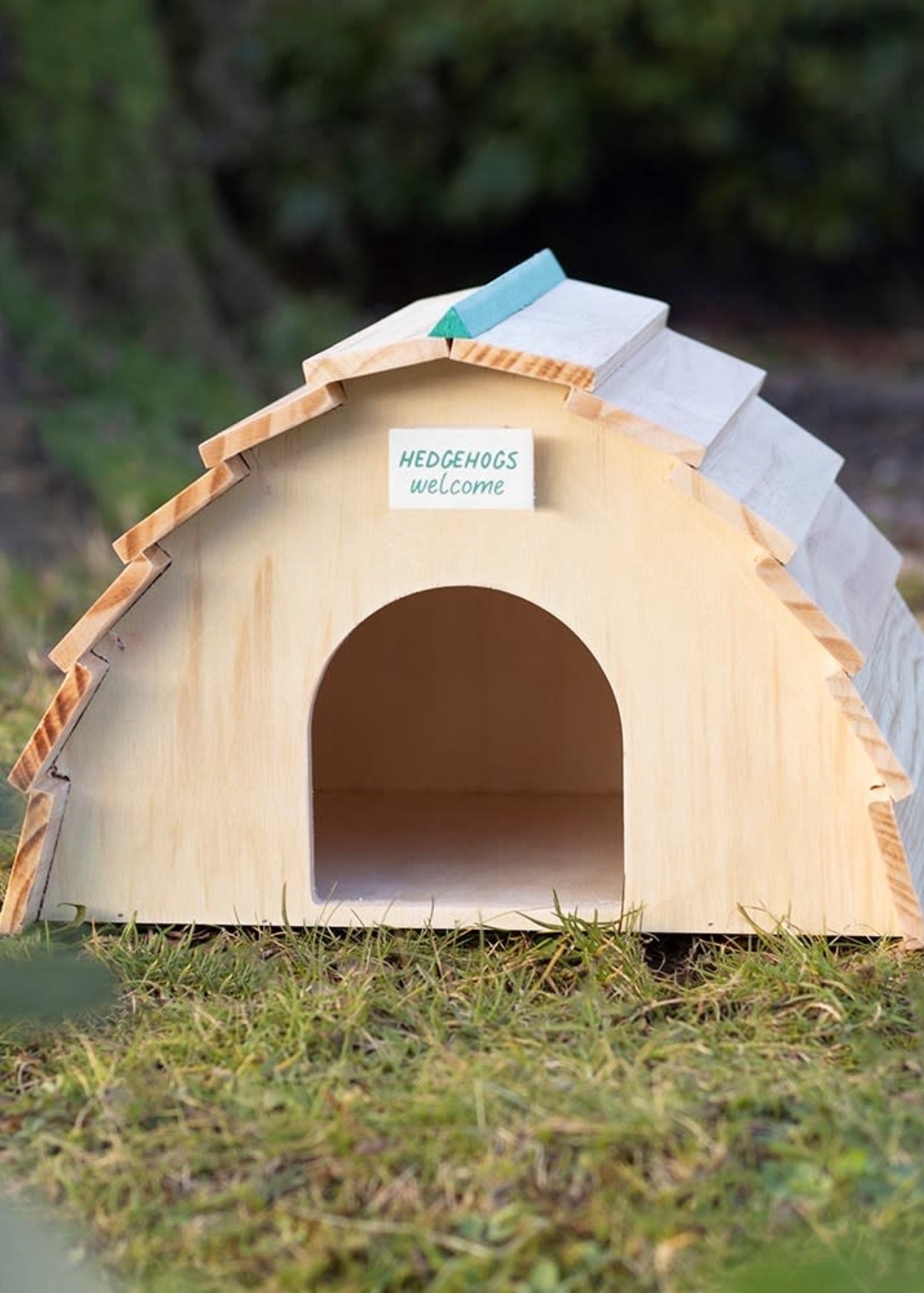 Something Different Wooden Hedgehog House