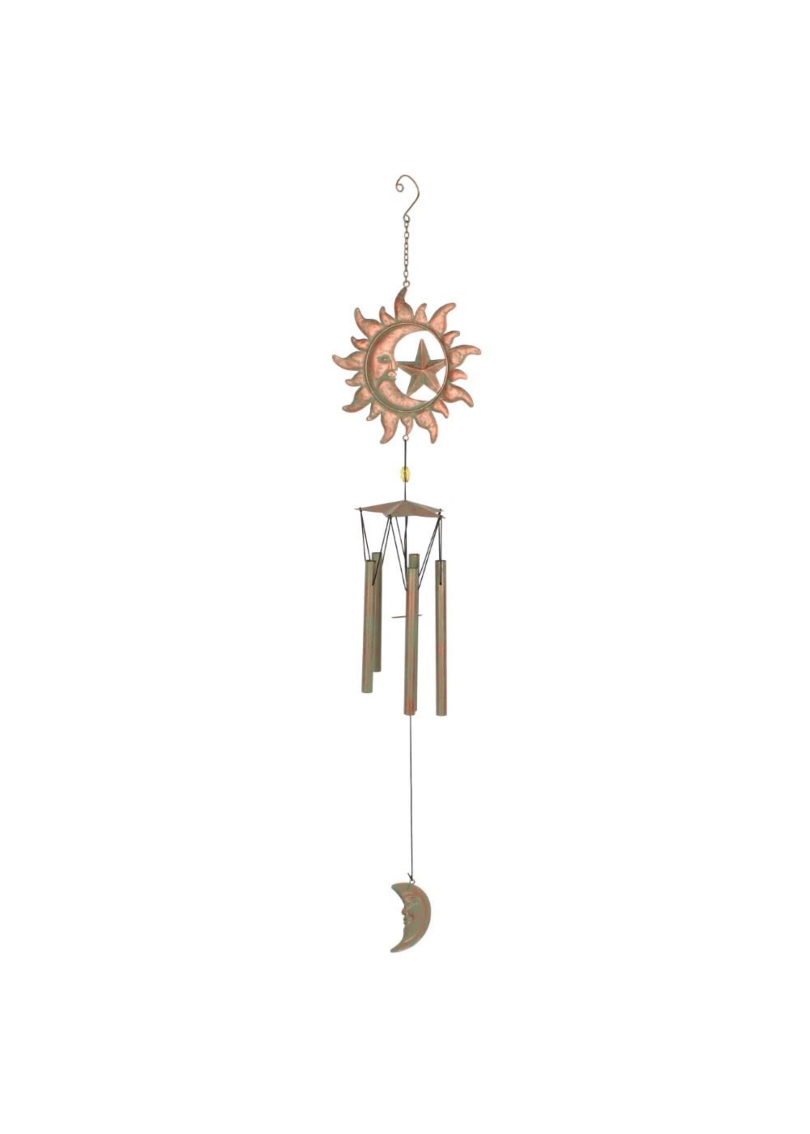 Something Different Rustic Sun and Moon Windchime