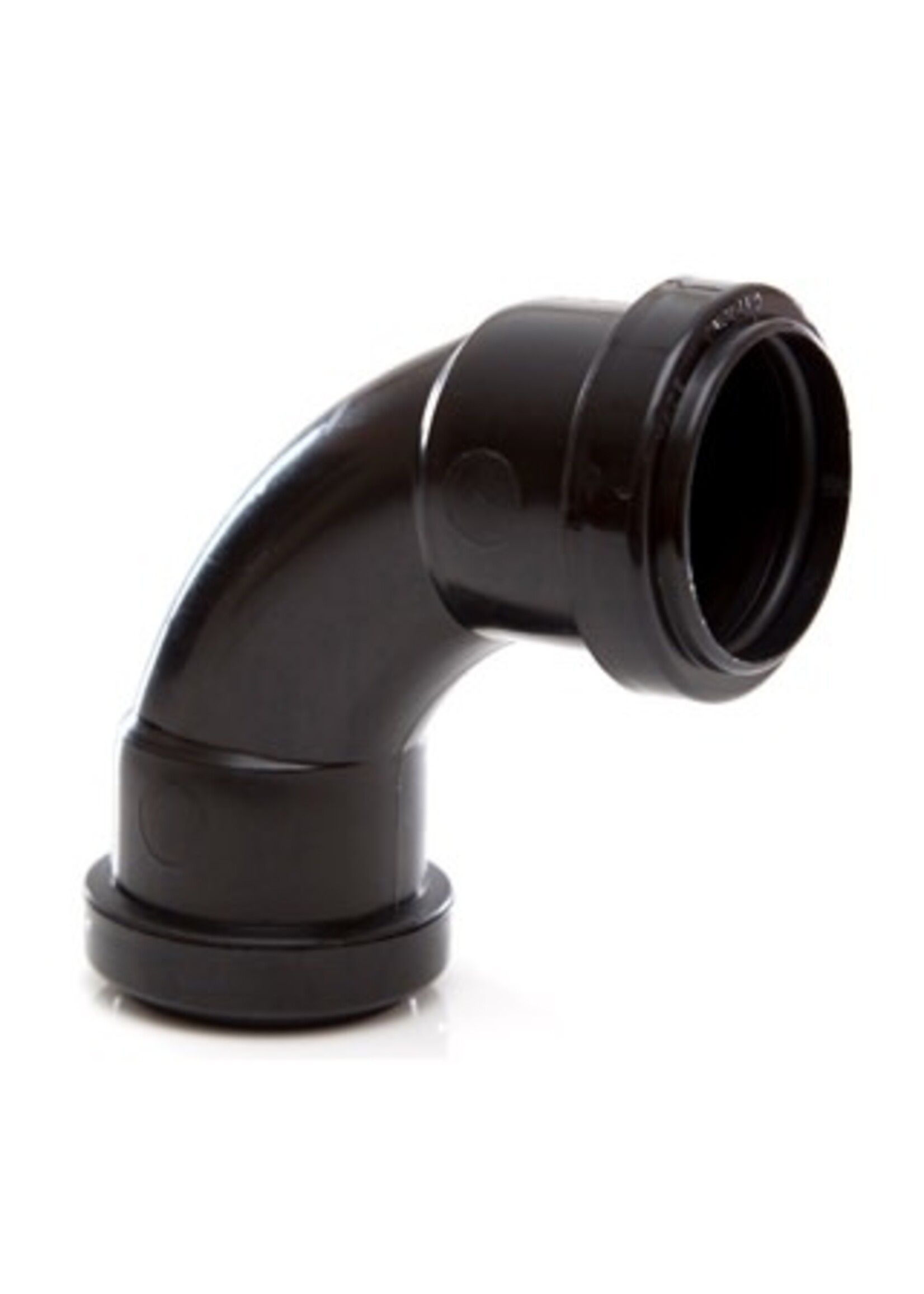 Davant Push Fit 91.25° Swept Bend 32mm Black