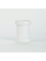 Securplumb Push Fit Straight Coupler 40mm White