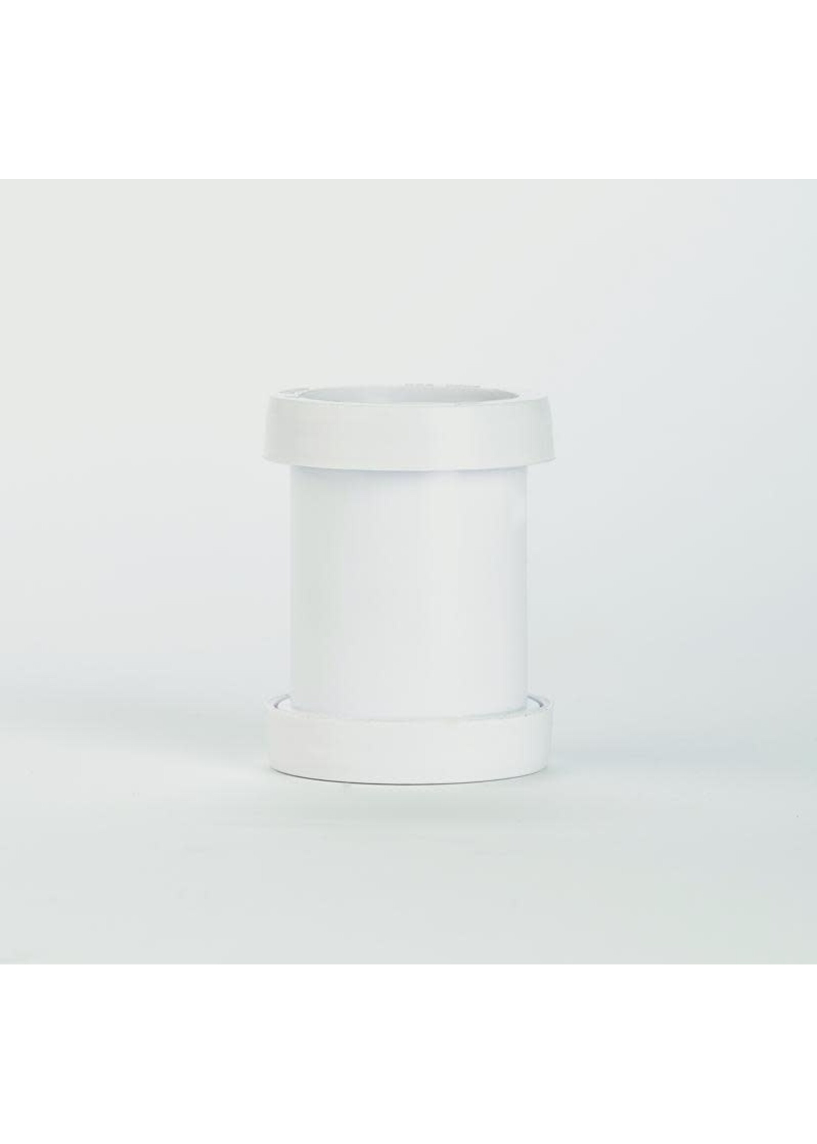 Securplumb Push Fit Straight Coupler 40mm White