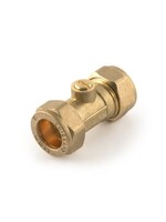 Securplumb Compression Isolating Valve 22mm Brass