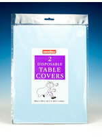Caroline Paper Tablecovers 90cm Light Blue